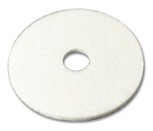 3M series 4100 14" white low speed burnishing pad