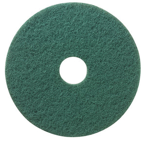 (Niagara)3M series 5400 12" green wet floor washing pad