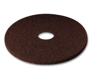 3M series 7100, 17" brown  low speed (wet/dry) scouring p