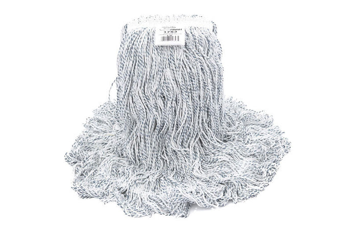 Synthetic wet mop 20 oz narrow band looped  end