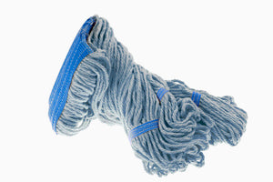 Wet mop blue 16 oz synt. Janiloop narrow band looped end