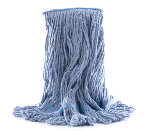Wet mop blue 20 oz synt. Janiloop large band looped end