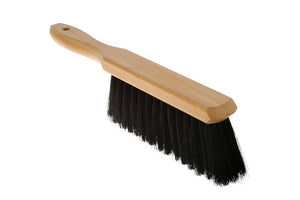 Wooden brush for counters (13"x1.5"x3.25") synthetic fibers