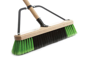 Wood bloc complet broom 24" with 60'' handle soft sweep