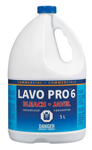 (Mtl-Tor only) LAVO 6 javel water 6%  5L