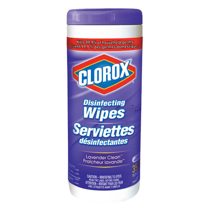 CLOROX desinfectant wipes - Lavender