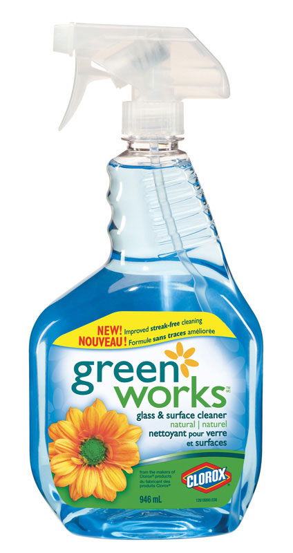 GREENWORKS 946ML glass and other surfaces cleaner