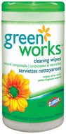 GREENWORKS  (pk62)  natural compostable wipes