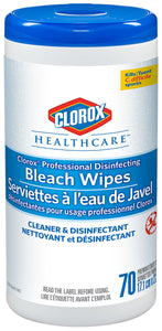 CLOROX Desinfectant bleach wipes (70pk)