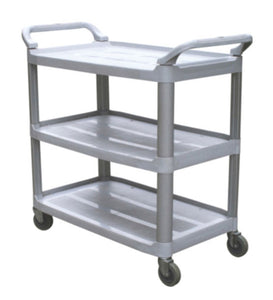Small utility cart-open sides GREY  38.375"x17.5"x33" H