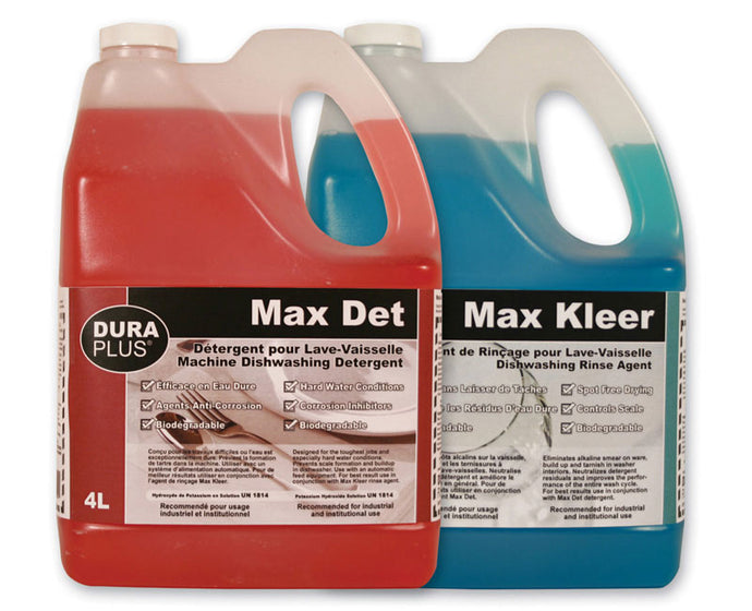 DURA PLUS (Max-det) liquid detergent for dishwasher  3.78L