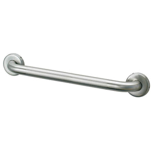 Stainless steel grab bar 24"X1.25" diam.