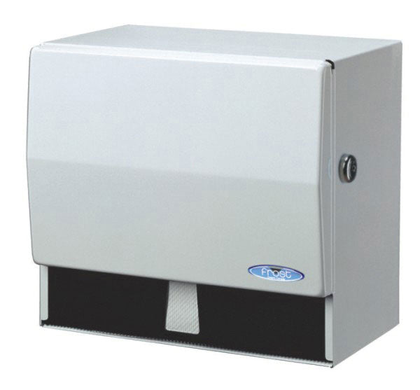Universal paper/towel disp. with key  10.5