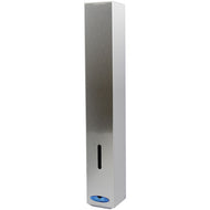 Cone paper cup dispenser 4 oz stailess steel