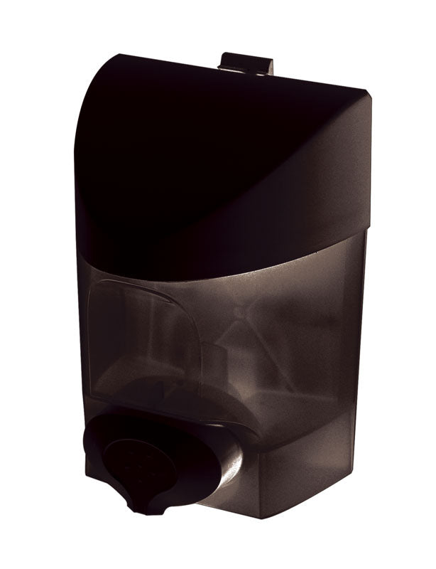 Push button hand soap dispenser 30 oz.plastic black
