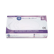 Blue powder free *high dexterity* nitrile gloves size XL 100 pk