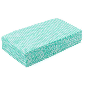 Saniworks econo disposable towels green 13"x 21" 150 pk