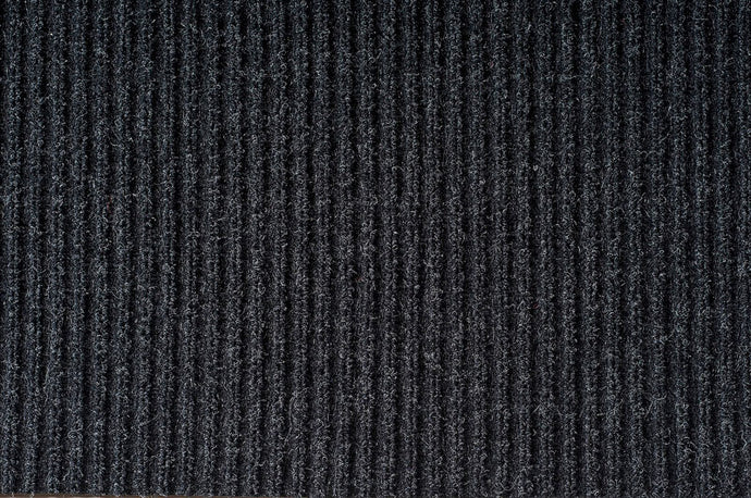 Double ribbed mat 3' X 10'  charcoal