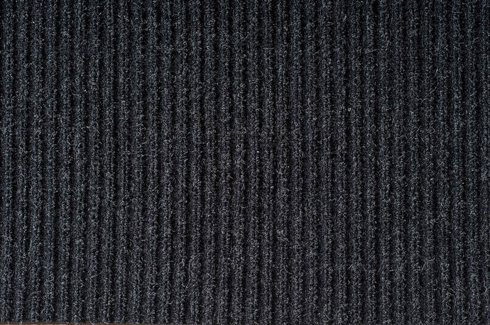 Double ribbed mat 4' X 60' charcoal