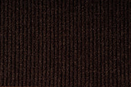 Double ribbed mat 4' X 6' brown