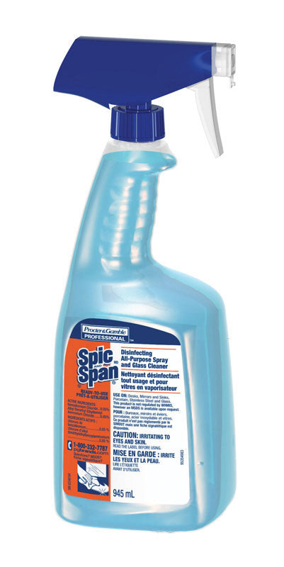 SPIC & SPAN all purpose spray and glass cleaner  945 ml