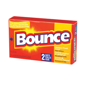 BOUNCE fabric softener 2 sheets outdoor fresh scent (vending machine)
