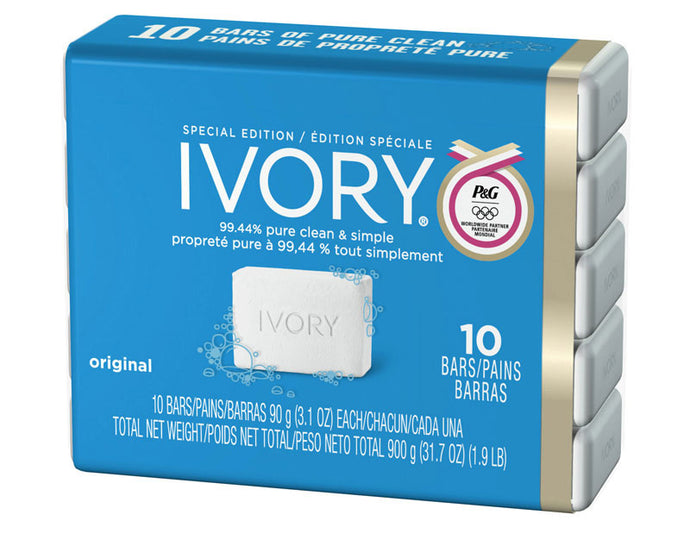 IVORY soap bars CS/12  (10 x 90g)