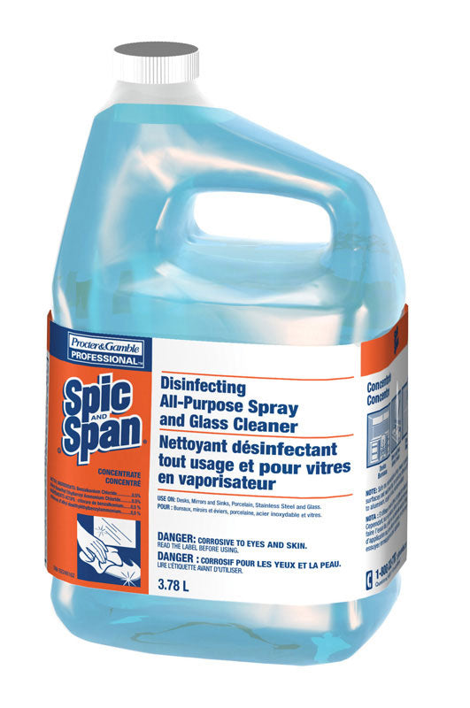 SPIC 'N SPAN desinfecting all purpose spray and glass cleaner 3.78 L
