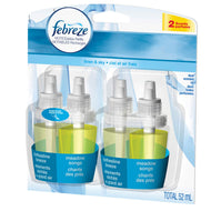 FEBREZE noticeables deodorizer double refills linen &  sky scent 52 ml