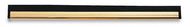Brass window squeegee channel with rubber 18