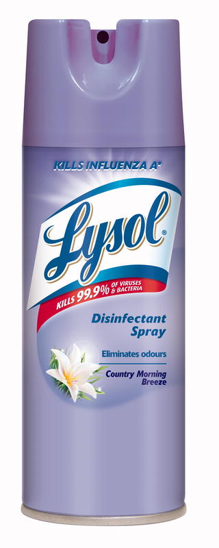 LYSOL disinfrectant  spray *Purple Country Morning Breeze* 350g
