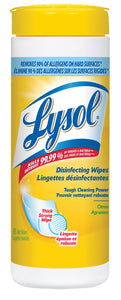 LYSOL desinfectant wipes *citrus* 35ct