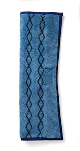 (spec.ord*6*) Microfibre wet & scrub mop+ in blue 17.5"x12"x0.5"