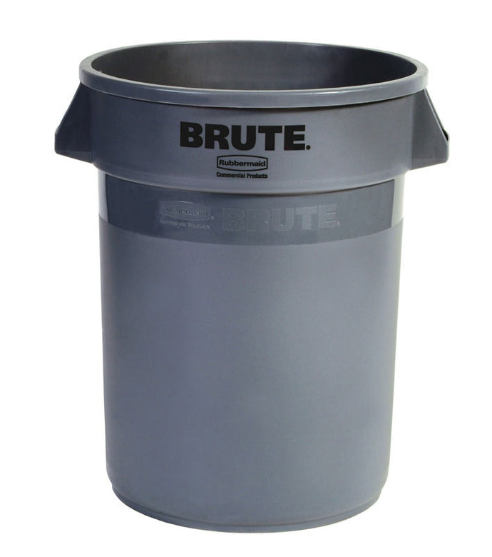 Brute round container 10 GAL gray 15 5/8