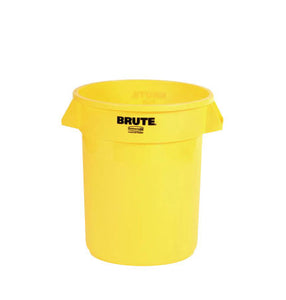 (spec.ord*6*) Brute round container 20 GAL yellow 19 1/2"x22 7/8"H