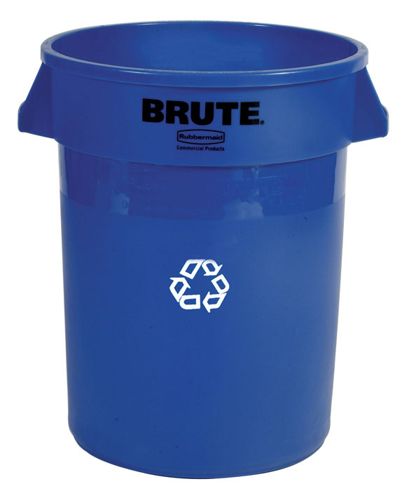 Brute round recycling container 32 GAL