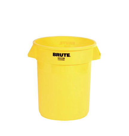 (spec.ord*6*) Brute round container 32 GAL yellow 22