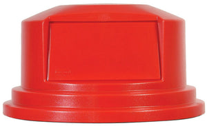 (spec.ord) Dome lid for container RU2655 red 27.25" x 14.5" H