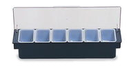 (spec.ord) Condiment disp. with six 0.5L inserts 19 5/8
