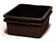 (Spec.ord*6*)  Bus/tote utility box 7.125 gal brown 21.5