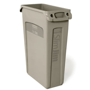 (spec.ord*4*) Slim Jim container with venting channels beige