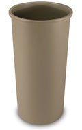 (spec.ord*4*)Untouchable round container 22 gal beige 15.75