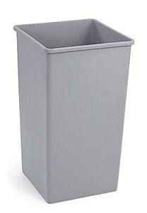 Untouchable square container 35 gal gray 19.5" x 19.5"
