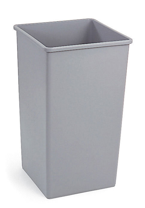 Untouchable square container 35 gal gray 19.5