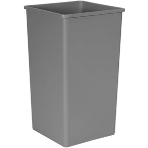 Untouchable square container 50 gal gray 19.5" x 19.5"