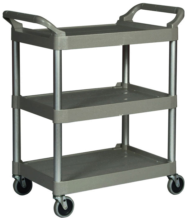 Xtra utility cart w/open sides cap. 300 lbs gray 40 5/8