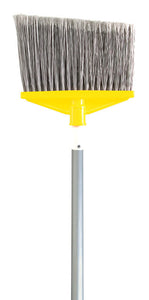 Angle broom 10.5" with 48" aluminum handle