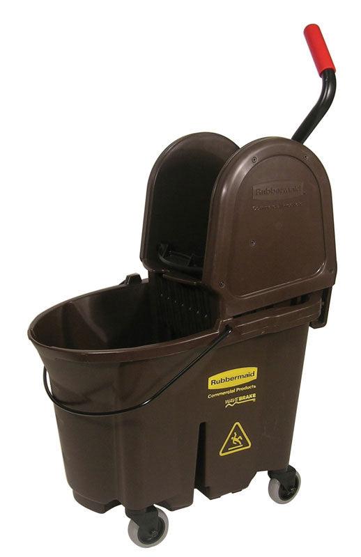 Down press bucket & wringer combo brown 6.5 to 8.75 Gal