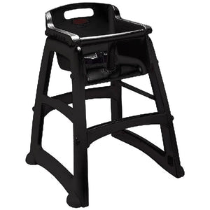 (spec.ord) Sturdy chair (assembled) without wheels black