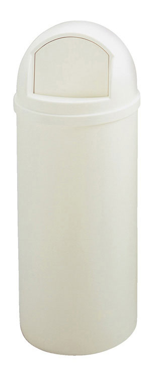 (spec.ord) Marshal container 15 GAL white 15.375